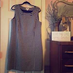 Black and white Loft size 16 romper